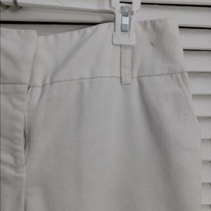 White capri pants